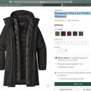 Patagonia Tres 3-in-1 Parka - Women's